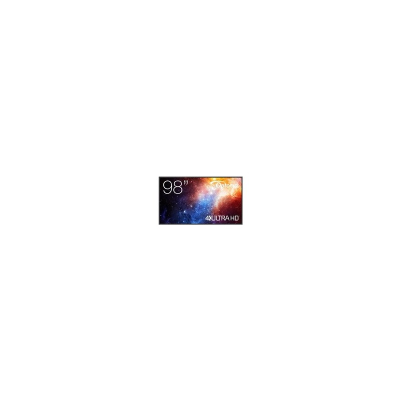 Optoma FPD N3981K 98" - 4K UHD / Android 11 / 450 nits / 4GB RAM / 32GB ROM / 2x 10W speaker