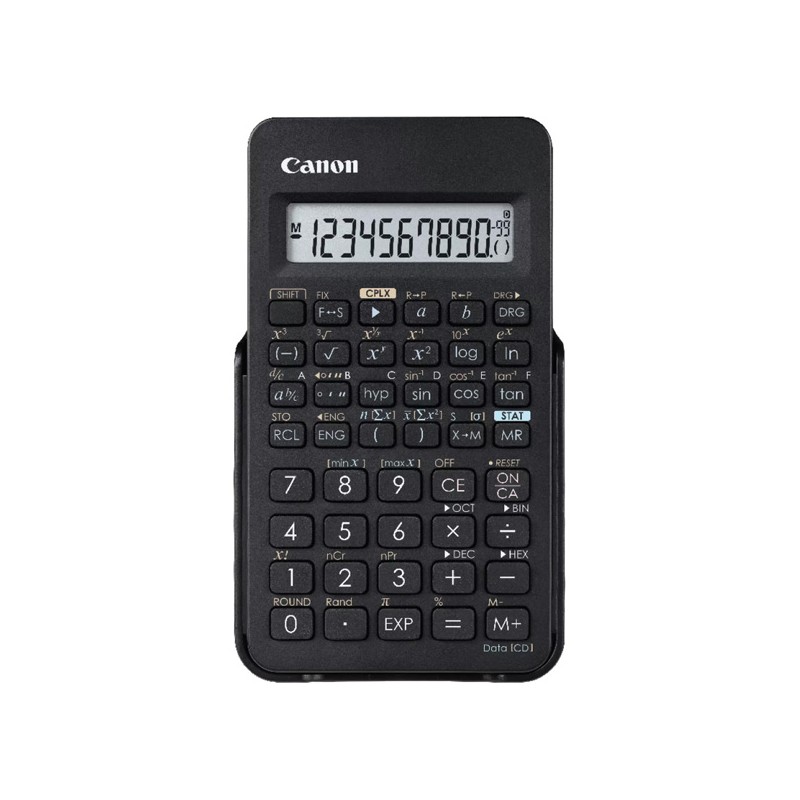 Canon kalkulačka F-605G HWB EMEA, 0891C004, černá, vědecká, dvanáctimístná, goniometrické funkce, logaritmické funkce