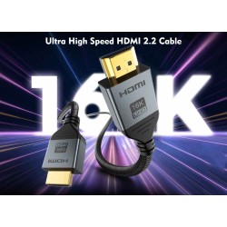 PremiumCord Ultra HD HDMI 2.2 kabel 16K@60Hz, 8K@240Hz, 4K@480Hz zlacené 5m