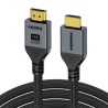 PremiumCord Ultra HD HDMI 2.2 kabel 16K@60Hz, 8K@240Hz, 4K@480Hz zlacené 3m