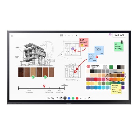 65" LED SHARP PN-LA652,3840x2160,24/7,500cd,IGT PNLA652