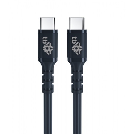 TB USB C - USB C kabel 50cm silicone black