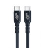 TB USB C - USB C kabel 50cm silicone black