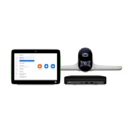 Poly Studio Large Room Bundle for Zoom Rooms: Studio E70 Smart Camera and HP PC w/TC10 (ABB)