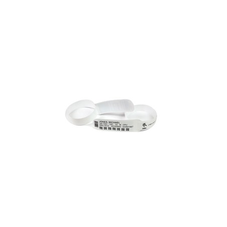 Wristband, Polypropylene, 30x362mm Direct Thermal, Z-BAND ULTRASOFT , Coated, 25mm Core, RFID, 178/ROLL, 3/BOX