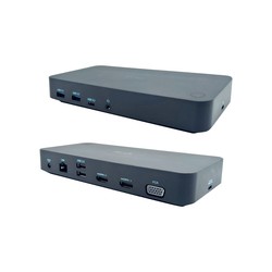 I-TEC USB 3.0/USB-C/TB 3X LCD/3X VIDEO DOCKING STATION PD 65W