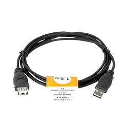 Belkin USB 2.0 Extensionscable 1.8M/F/USB-A Male Black