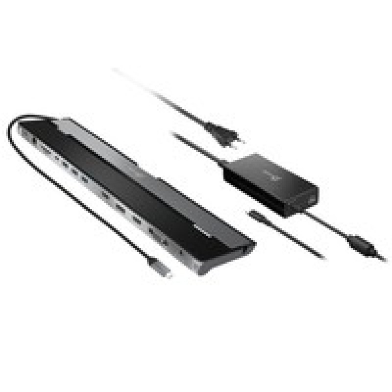 J5Create USB-C Triple Display Docking/Station With 100W PD Adapter - E