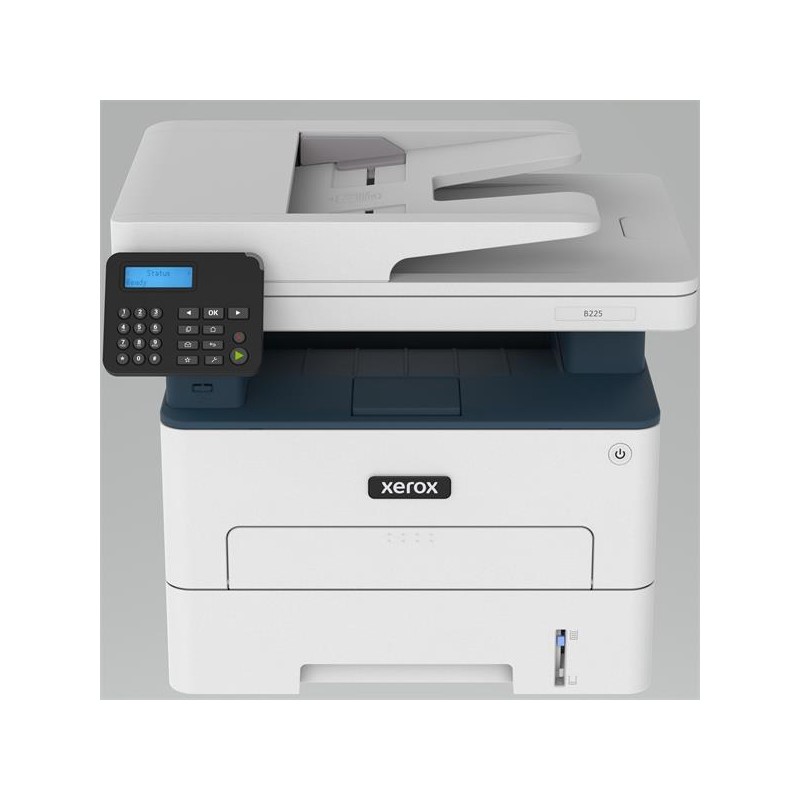 Xerox B225V_DNI ČB laser. MFZ, A4, USB/Ethernet, 512mb, DUPLEX, ADF, 34ppm, NET, Wifi, Apple AirPrint, Google