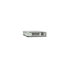 Allied Telesis 12P Switch 10/100/1000/10G-T/4XSFP STK UK PC 990-004943-30 IN