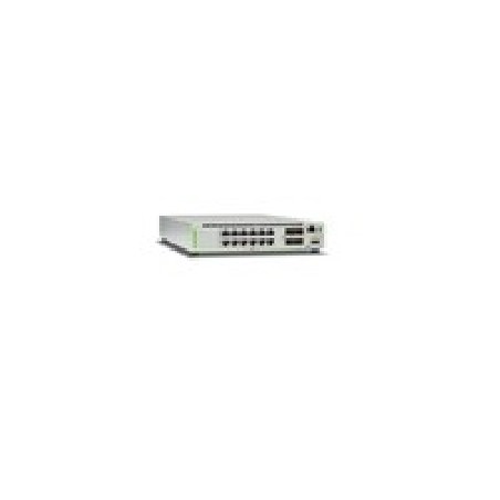 Allied Telesis 12P Switch 10/100/1000/10G-T/4XSFP STK UK PC 990-004943-30 IN
