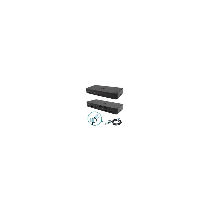 i-tec USB 3.0 / USB-C / Thunderbolt, 3x 4K Docking Station + Power Delivery 100W