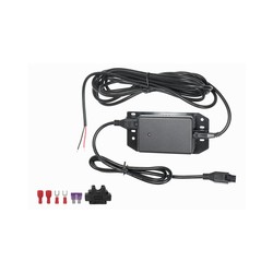 ProClip hard-wired power supply 12-48V Input 12V 3A Output - Includes cables and in-line fuse.