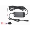 ProClip hard-wired power supply 12-48V Input 12V 3A Output - Includes cables and in-line fuse.