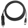 Zebra M12 TO 12V Auto Auxilary Power Outlet Adaptor (Cigarette Lighter), 3.5 Meter. NO Power Supply Required