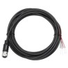 Zebra M12 TO Flying Leads, DC Power Cord, 10 Meter. NO Power Supply Required. For Use With 12-24VDC Source