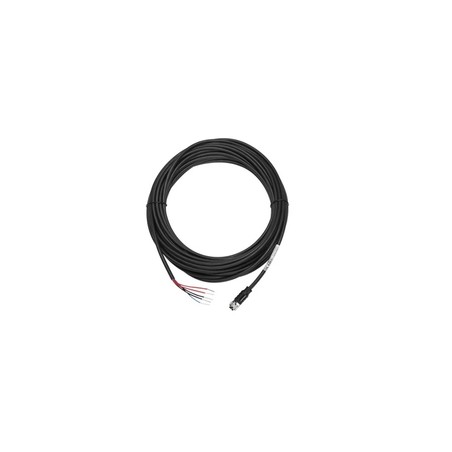 Zebra M12 TO Flying Leads, DC Input Line Cord, 15 Meter. Requires PWR-BGA24V90W1WW. For Use With 9-60VDC Source