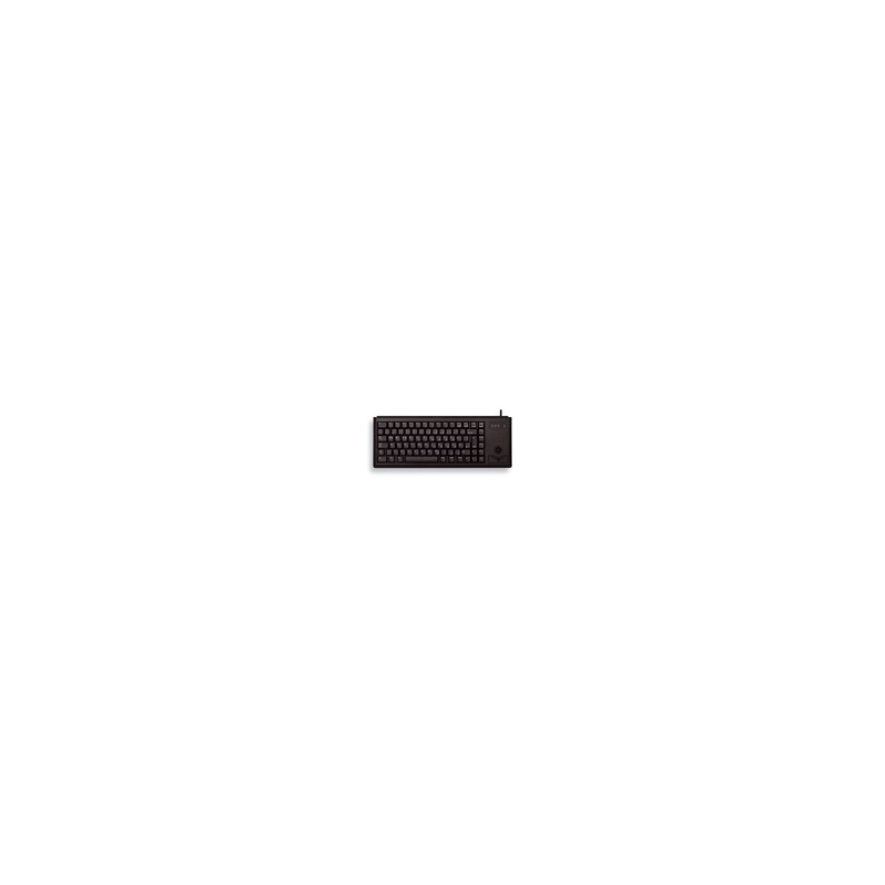 Cherry Keyboard USB UK MX-Gold/Slimline Black W/ Trackball