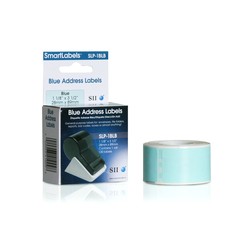 SLP-1BLB BLUE LABEL 28X89MM/130 LAB/ROLL