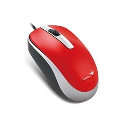 GENIUS myš DX-120, drátová, 1200 dpi, USB, červená