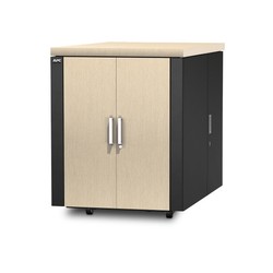 NetShelter CX 18U Secure Soundproof Server Room in a Box Enclosure - Shock Packaging