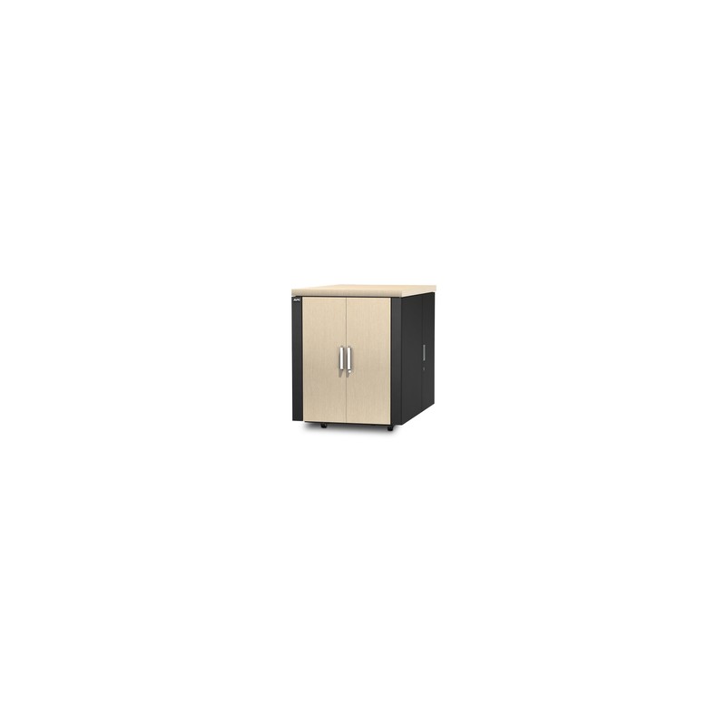 NetShelter CX 18U Secure Soundproof Server Room in a Box Enclosure - Shock Packaging
