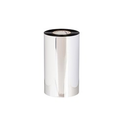 ChemResist Resin Ribbon, 110mmx300m (4.33inx984ft), Resin stocked, 645 mm (25.4in) core, Black, 6/box