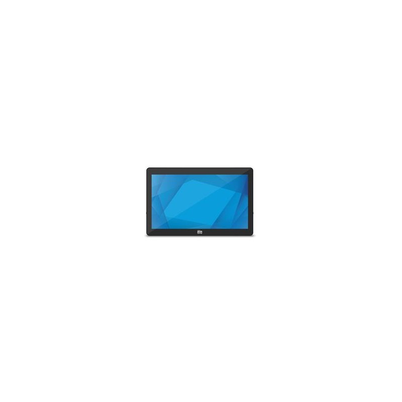 EloPOS 15-Inch HD1080 No OS i3 4GB 128GB PCAP Zero-Bezel Antiglare Black No Stand Wall Mount I/O Hub