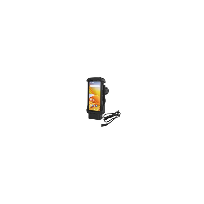 RAM power only spring-loaded cradle for TC53 / TC58 with or without rugged boot