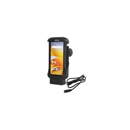 RAM power only spring-loaded cradle for TC53 / TC58 with or without rugged boot