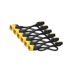 Power Cord Kit (6 ea), Locking, C19 to C20, 0.6m (2ft), Blue