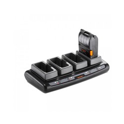 Quad Printer Docking Station for 4 x SPP-R200III Notice: PBP-R200_V2/STD required Notice: Includes power supply and power cord.