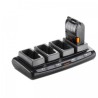 Quad Printer Docking Station for 4 x SPP-R200III Notice: PBP-R200_V2/STD required Notice: Includes power supply and power cord.