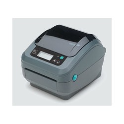 DT Printer GX420d 203dpi, EU and UK Cords, EPL2, ZPL II, USB, Serial, Ethernet, Cutter - Liner and Tag