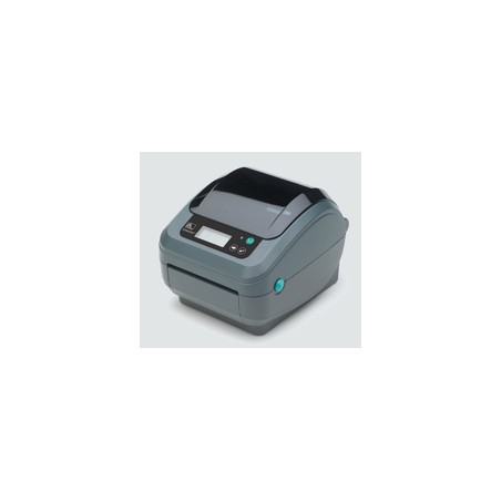 DT Printer GX420d 203dpi, EU and UK Cords, EPL2, ZPL II, USB, Serial, Ethernet, Cutter - Liner and Tag