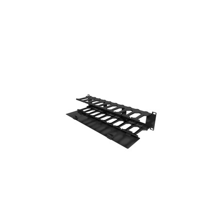 2UX4 DEEP HORIZONTAL CABLE SING/SINGLE-SIDED WITH COVER