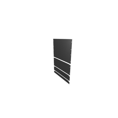 Vertiv 19 Sheet Metal Airflowblanking/Panel Kit 1U2U4U8U Black