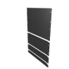 Vertiv 19 Sheet Metal Airflowblanking/Panel Kit 1U2U4U8U Black