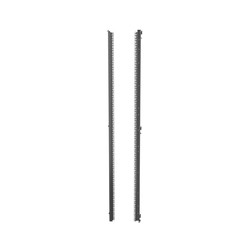 42UX600MM WIDE 19 SERVER RAILS/SQUARE HOLE BL