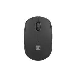 Myš Natec STORK/Kancelářská/Optická/1 600 DPI/Bezdrátová USB/Černá