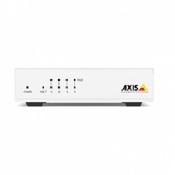 Axis Communications AXIS D8004 Unmanged PoE Switch/4CHANNEL 10/100 Mbps PoE+ Switch
