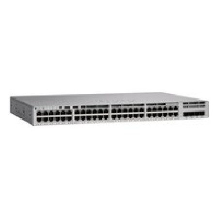 Cisco C9200 48-Port 8XMGIG PoE+/Network Essentials 1YR Offering