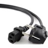 Power Cord - Europe, 16/10A,250V, 2500mm, -40C to +85C