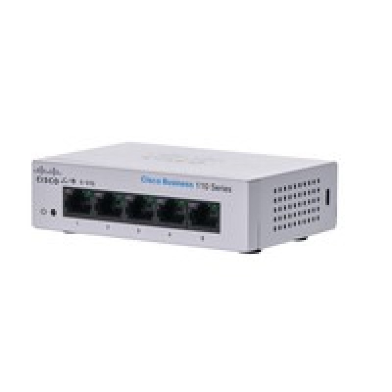 Cisco CBS110 Unmanaged 5-Port GE/Desktop Ext PS