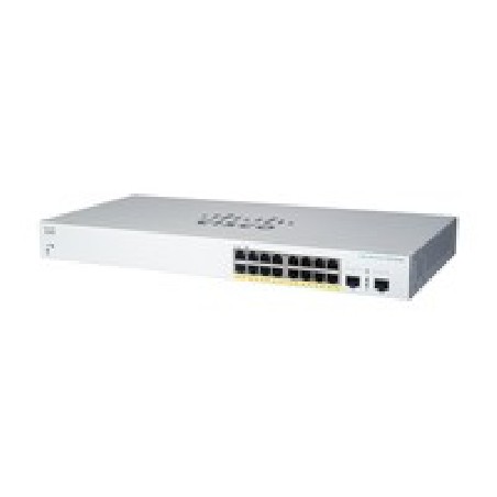 Cisco CBS220 Smart 16-Port GE 2X1G/SFP