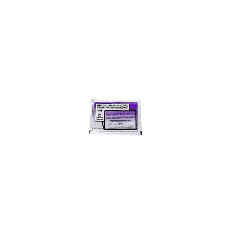 Cleaning card for 6´ wide Industrial Printers, 25 cards per carton