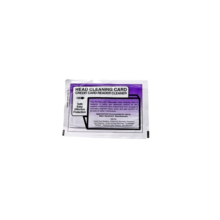 Cleaning card for 6´ wide Industrial Printers, 25 cards per carton
