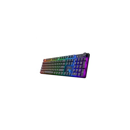 TRUST Herní klávesnice GXT 868 TORIX, Bezdrátová RF 2.4GHz, USB-C, US