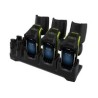 RFD90, 3 Device Slots/4 Toaster Slots, Communication Cradle support TC72/77. Req.PWR-BGA12V108W0WW,CBL-DC-382A1-01, and AC cord