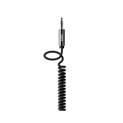 Belkin Cable Spiral Audio 3.5MM/3.5MM/1.8M Black